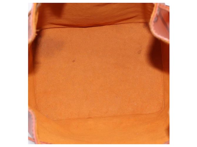 Borsa a tracolla LOUIS VUITTON Epi Petit Noe Brown M44103 LV Auth ka5777 Marrone - vista 11