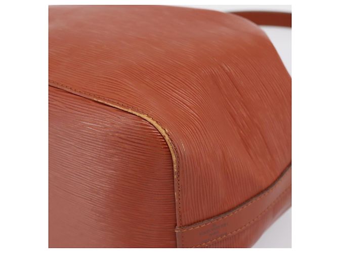 Borsa a tracolla LOUIS VUITTON Epi Petit Noe Brown M44103 LV Auth ka5777 Marrone - vista 15