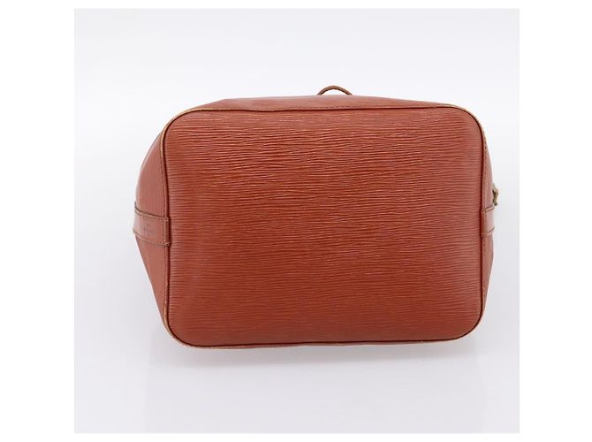 Borsa a tracolla LOUIS VUITTON Epi Petit Noe Brown M44103 LV Auth ka5777 Marrone - vista 5