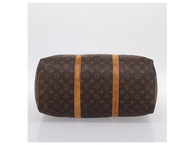LOUIS VUITTON Monogram Sac Souple 45 Boston Bag M41624 LV Auth ka5803 - view 5