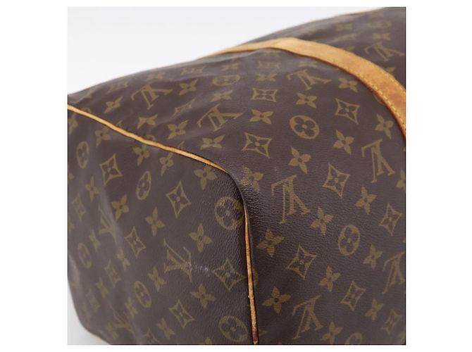 LOUIS VUITTON Monogram Sac Souple 45 Boston Bag M41624 LV Auth ka5803 - view 9