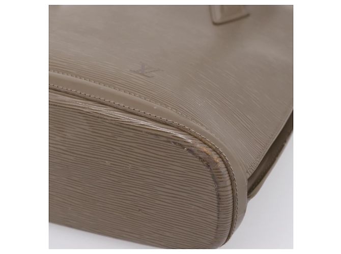 LOUIS VUITTON Borsa a tracolla Epi Lussac Gray Pepper M5228C LV Auth 197024 Marrone - vista 15