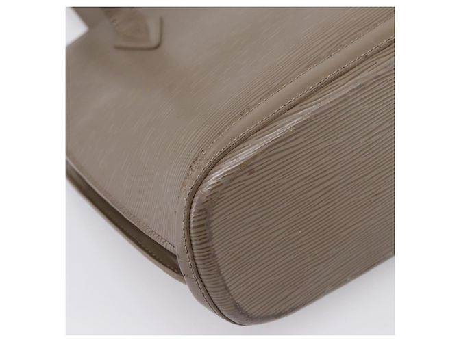 LOUIS VUITTON Borsa a tracolla Epi Lussac Gray Pepper M5228C LV Auth 197024 Marrone - vista 16