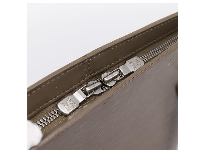 LOUIS VUITTON Borsa a tracolla Epi Lussac Gray Pepper M5228C LV Auth 197024 Marrone - vista 18