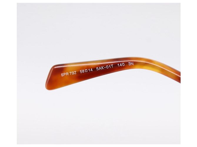 Gafas de sol PRADA metal Brown Auth BA15182M Castaño - vista 11