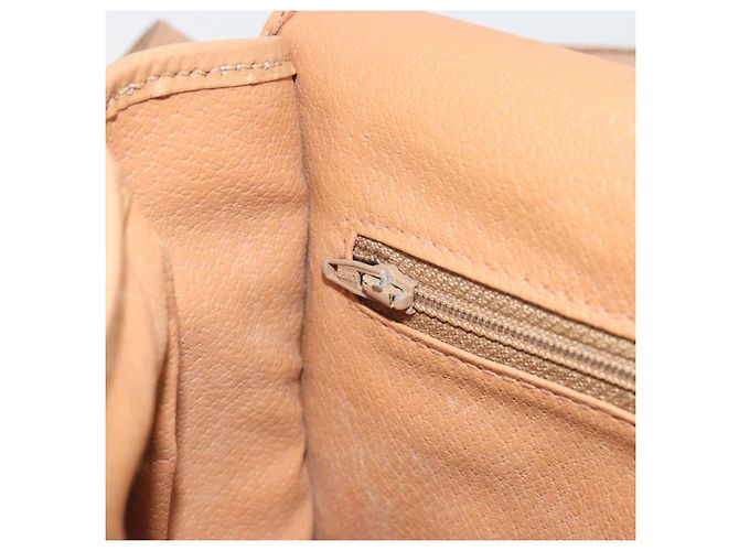 Céline Borsa a tracolla CELINE Macadam Canvas PVC Leather Brown Gold Auth 196698 Marrone D'oro - vista 22