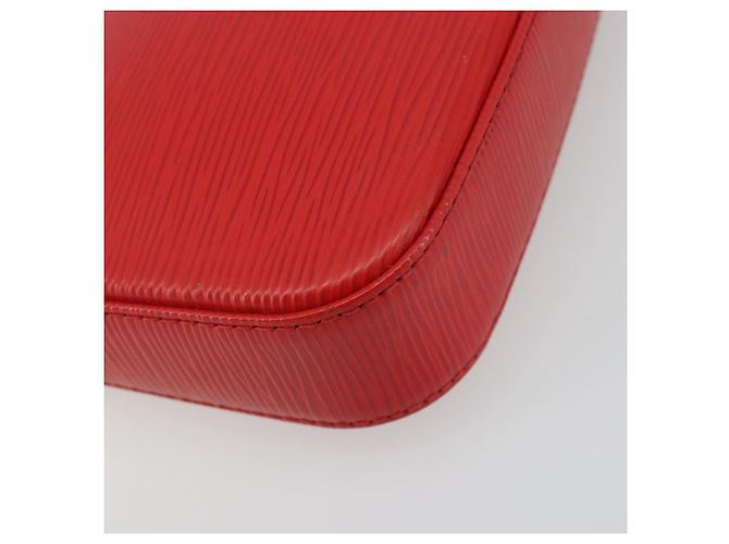 LOUIS VUITTON Epi Pochette Accessoires Pouch Carmine M40776 LV Auth 197580V - vista 15