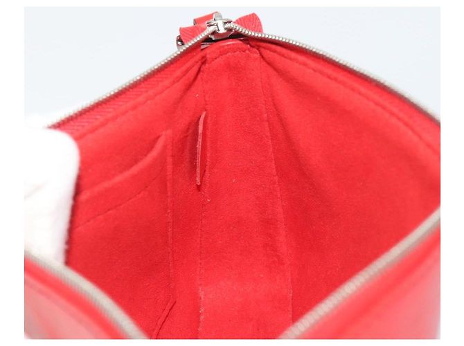 LOUIS VUITTON Epi Pochette Accessoires Pouch Carmine M40776 LV Auth 197580V - vista 20