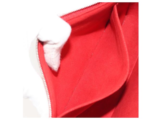 LOUIS VUITTON Epi Pochette Accessoires Pouch Carmine M40776 LV Auth 197580V - vista 22