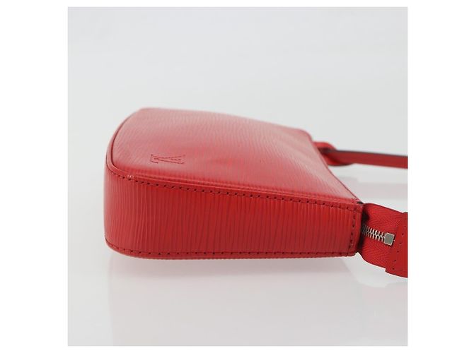 LOUIS VUITTON Epi Pochette Accessoires Pouch Carmine M40776 LV Auth 197580V - vista 3