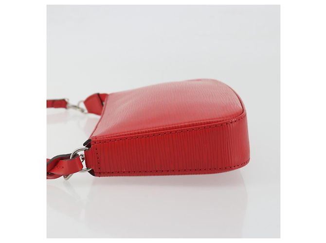 LOUIS VUITTON Epi Pochette Accessoires Pouch Carmine M40776 LV Auth 197580V - vista 4