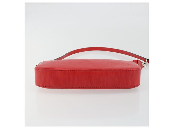 LOUIS VUITTON Epi Pochette Accessoires Pouch Carmine M40776 LV Auth 197580V - vista 5