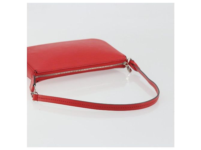 LOUIS VUITTON Epi Pochette Accessoires Pouch Carmine M40776 LV Auth 197580V - vista 7