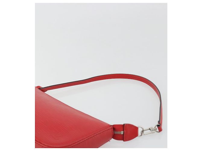 LOUIS VUITTON Epi Pochette Accessoires Pouch Carmine M40776 LV Auth 197580V - vista 8