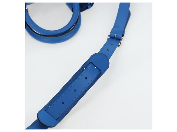 Borsa LOUIS VUITTON Epi 2018 FIFA Keepall Bandouliere 50 Blu M52120 Auth 196804SM - vista 15