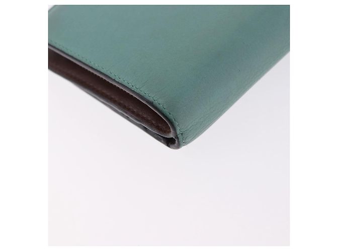 LOEWE Studio Ghibli Suswatari Portafoglio Pelle Verde Oro Auth 167501M D'oro - vista 16