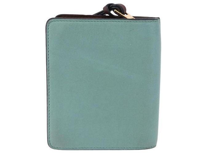 LOEWE Studio Ghibli Suswatari Portafoglio Pelle Verde Oro Auth 167501M D'oro - vista 2