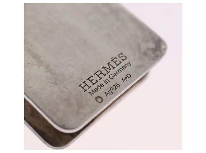 Hermès Fermasoldi HERMES Ag925 Silver Auth BA15239 Argento - vista 9
