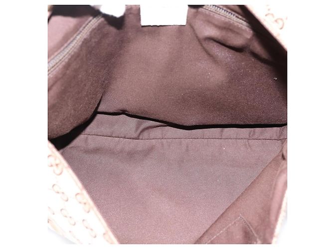 Borsa a tracolla GUCCI GG Canvas Beige Silver 146236 Auth mr2810 Argento - vista 11