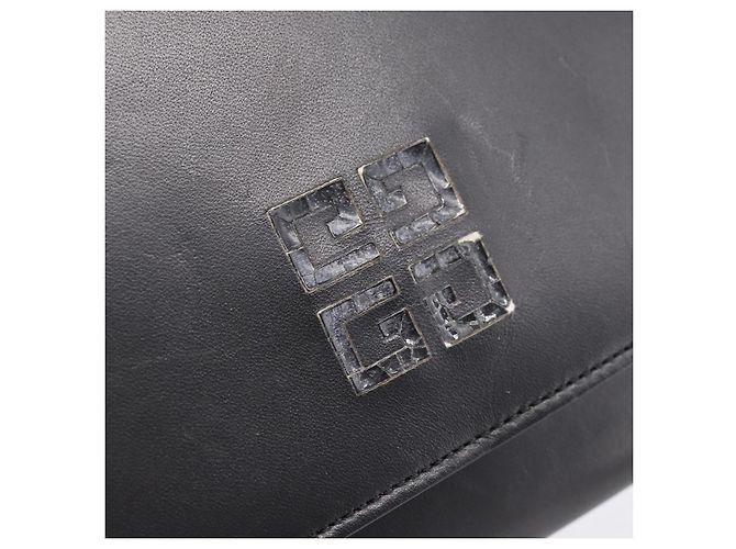 Borsa a mano GIVENCHY in pelle nera autentica ka5773A Nero - vista 17