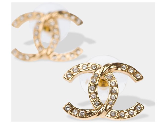 Gioielli CHANEL CC in Metallo Dorato - 103837 D'oro - vista 2