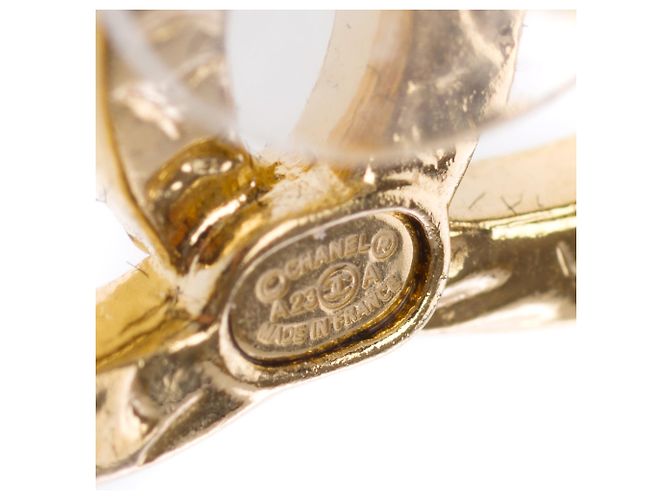 Gioielli CHANEL CC in Metallo Dorato - 103837 D'oro - vista 5