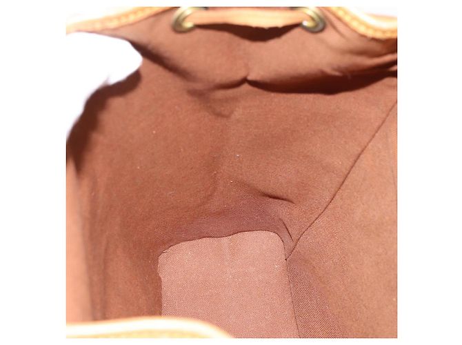 Zaino LOUIS VUITTON Monogram Montsouris MM M51136 LV Auth 198499 Monogramma - vista 15