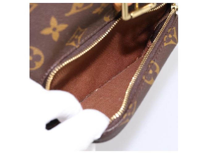 Zaino LOUIS VUITTON Monogram Montsouris MM M51136 LV Auth 198499 Monogramma - vista 17