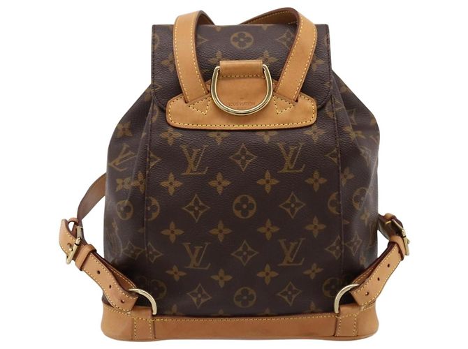 Zaino LOUIS VUITTON Monogram Montsouris MM M51136 LV Auth 198499 Monogramma - vista 2