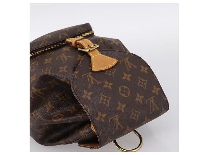 Zaino LOUIS VUITTON Monogram Montsouris MM M51136 LV Auth 198499 Monogramma - vista 5