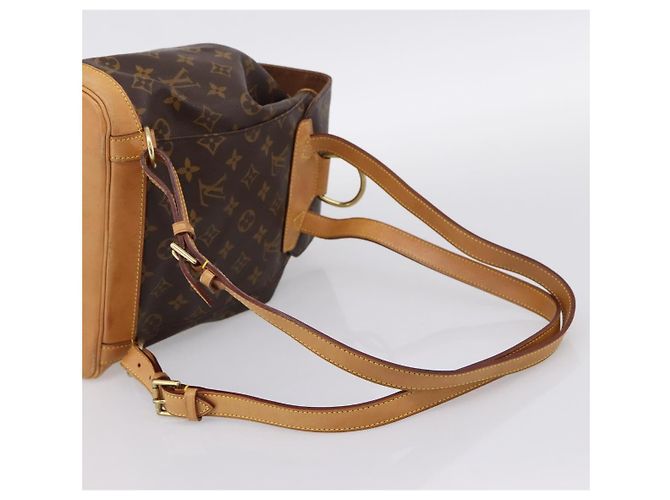Zaino LOUIS VUITTON Monogram Montsouris MM M51136 LV Auth 198499 Monogramma - vista 6