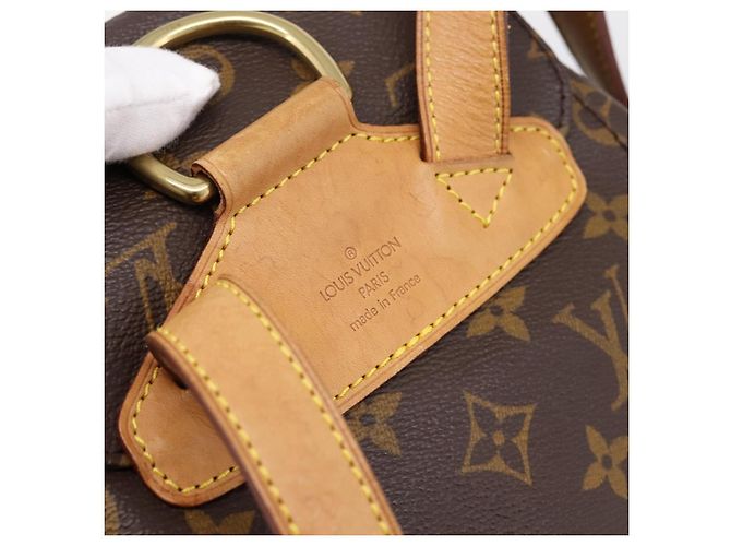 Zaino LOUIS VUITTON Monogram Montsouris MM M51136 LV Auth 198499 Monogramma - vista 8