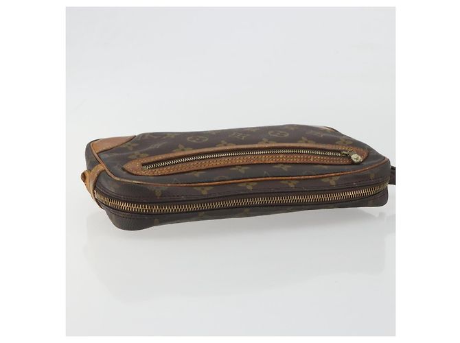 LOUIS VUITTON Monogram Marly Dragonne GM Clutch Bag M51825 LV Auth BA14958 Monogramma - vista 5