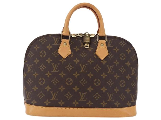 Borsa a mano LOUIS VUITTON Monogram Alma PM M53151 LV Auth 198347V Monogramma - vista 13