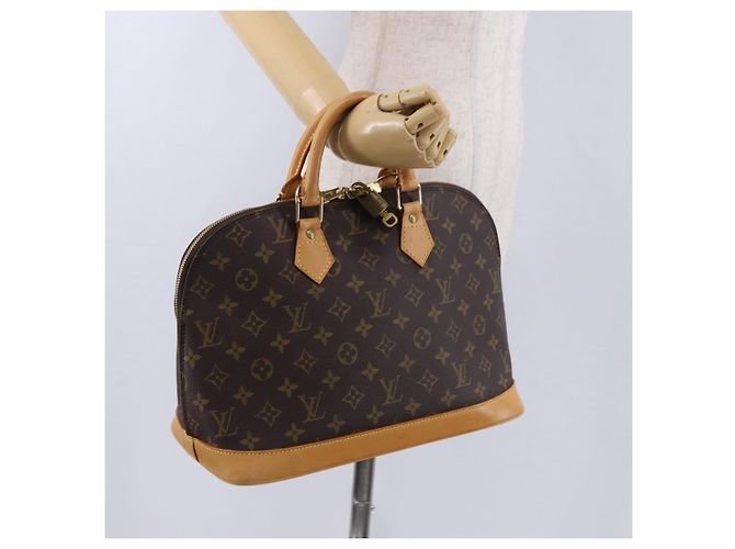 Borsa a mano LOUIS VUITTON Monogram Alma PM M53151 LV Auth 198347V Monogramma - vista 23