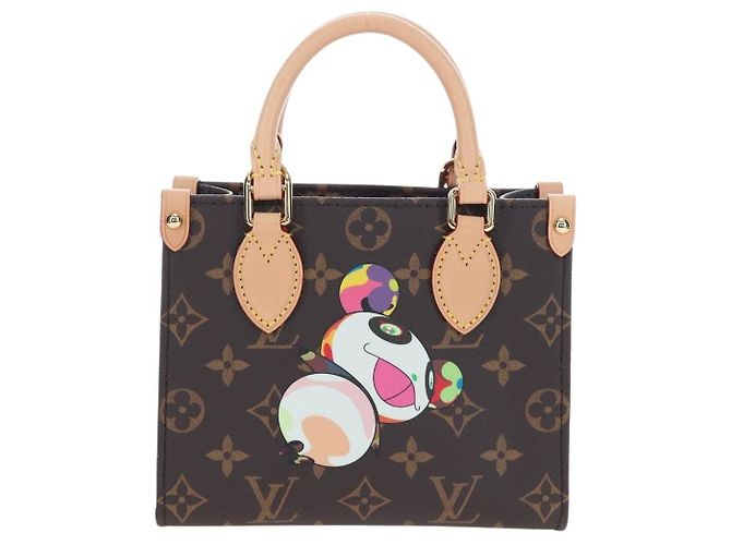 LOUIS VUITTON Monogram Panda On the Go Trunk BB Hand Bag M13668 Auth 196007SM Monogramma - vista 13