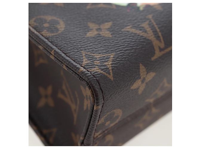LOUIS VUITTON Monogram Panda On the Go Trunk BB Hand Bag M13668 Auth 196007SM Monogramma - vista 14