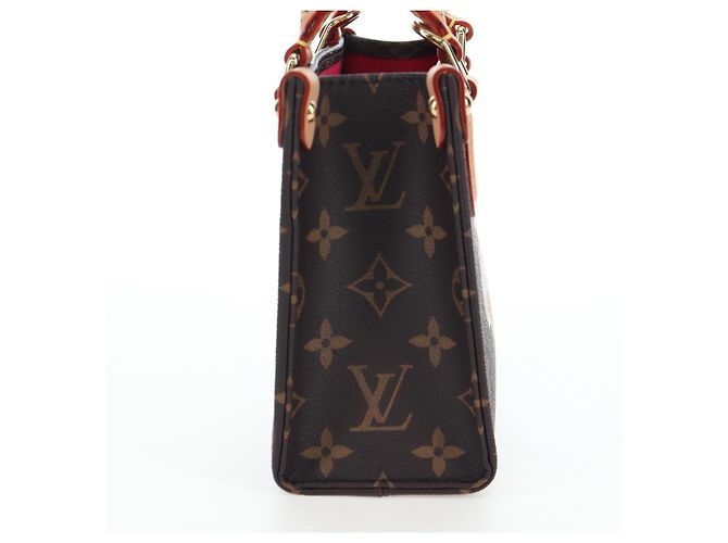 LOUIS VUITTON Monogram Panda On the Go Trunk BB Hand Bag M13668 Auth 196007SM Monogramma - vista 4