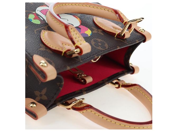 LOUIS VUITTON Monogram Panda On the Go Trunk BB Hand Bag M13668 Auth 196007SM Monogramma - vista 6