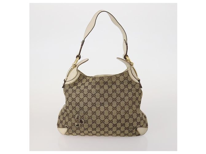 Set di 2 borse GUCCI GG Canvas Beige Auth mr2803 - vista 3