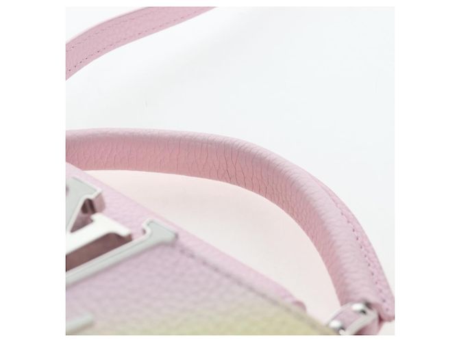 Capucines LOUIS VUITTON Capucine Mini Taurillon Clemence Multicolor M57503 Auth 197521SM Multicolore - vista 14