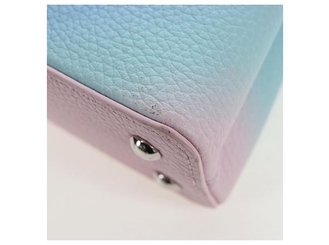 Capucines LOUIS VUITTON Capucine Mini Taurillon Clemence Multicolor M57503 Auth 197521SM Multicolore - vista 19