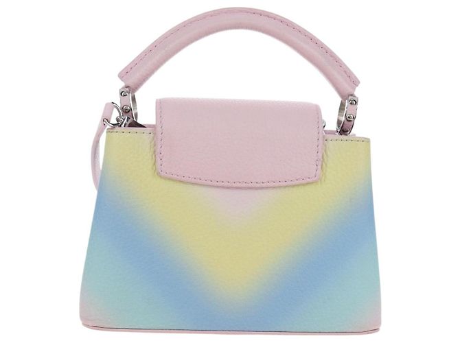 Capucines LOUIS VUITTON Capucine Mini Taurillon Clemence Multicolor M57503 Auth 197521SM Multicolore - vista 2