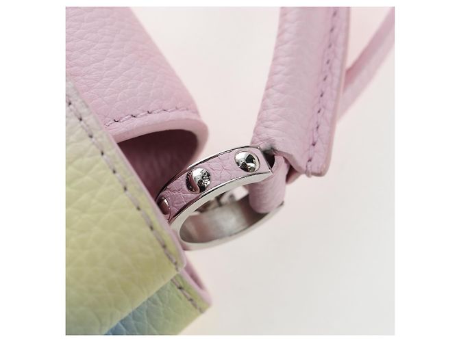 Capucines LOUIS VUITTON Capucine Mini Taurillon Clemence Multicolor M57503 Auth 197521SM Multicolore - vista 20