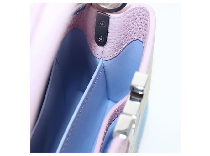 Capucines LOUIS VUITTON Capucine Mini Taurillon Clemence Multicolor M57503 Auth 197521SM Multicolore - vista 25