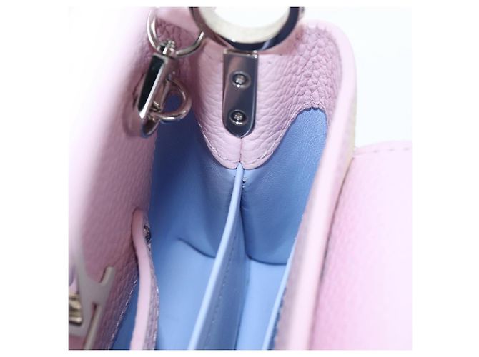 Capucines LOUIS VUITTON Capucine Mini Taurillon Clemence Multicolor M57503 Auth 197521SM Multicolore - vista 26