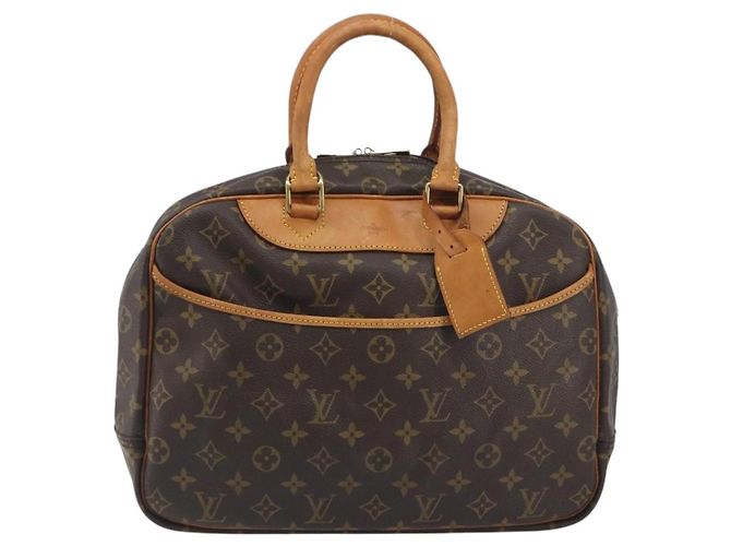 Borsa a mano LOUIS VUITTON Monogram Deauville M47270 LV Auth BA14861 Monogramma - vista 13