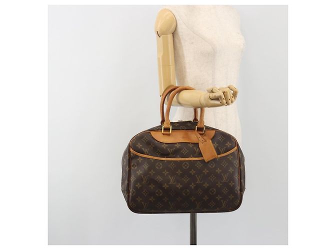 Borsa a mano LOUIS VUITTON Monogram Deauville M47270 LV Auth BA14861 Monogramma - vista 25