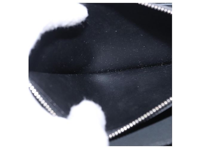LOUIS VUITTON Taiga Zippy XL Long Wallet Black M44275 LV Auth 196706 Nero - vista 11