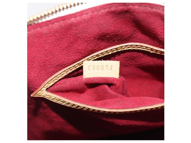 Borsa a mano LOUIS VUITTON Monogram Multicolor Alma White M92647 LV Auth 197046A Bianco - vista 12